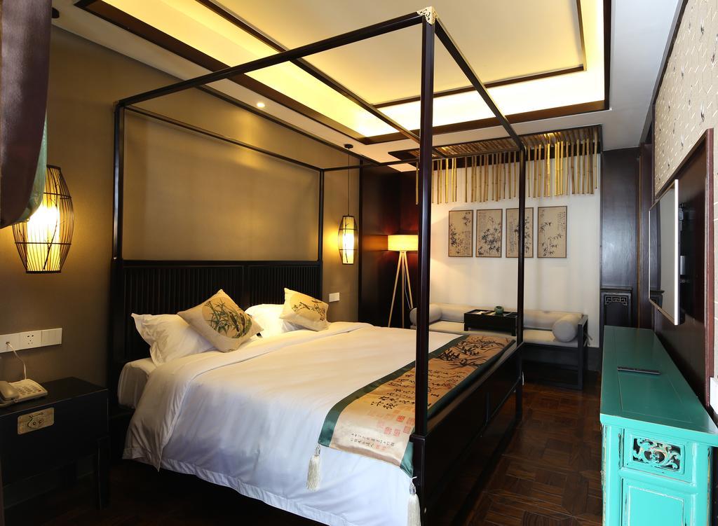 Floral Hotel - Yuexiang Inn Wuzhen Jiaxing Exteriör bild