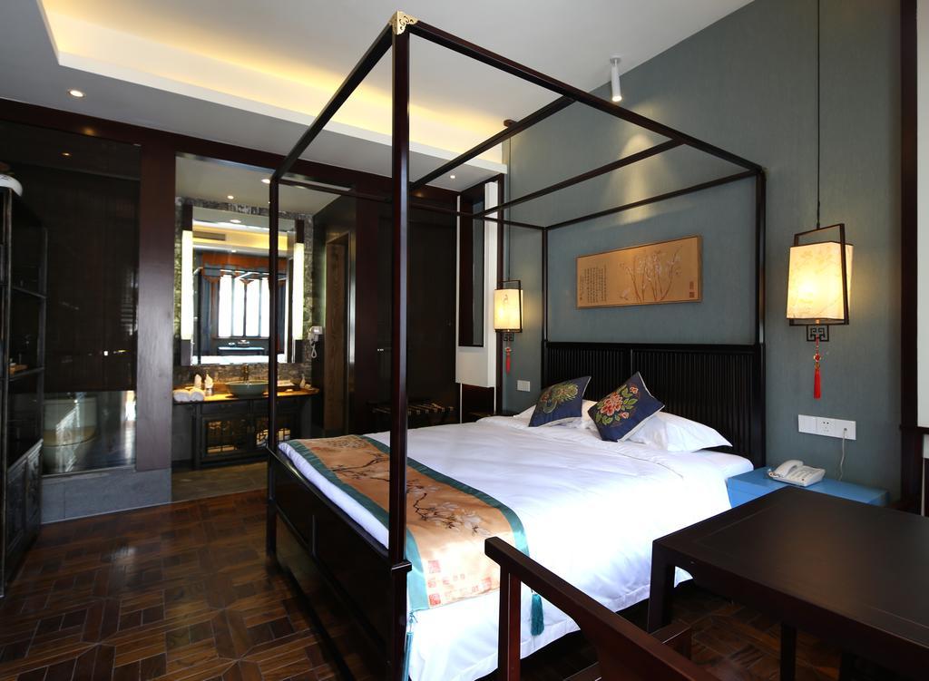 Floral Hotel - Yuexiang Inn Wuzhen Jiaxing Exteriör bild