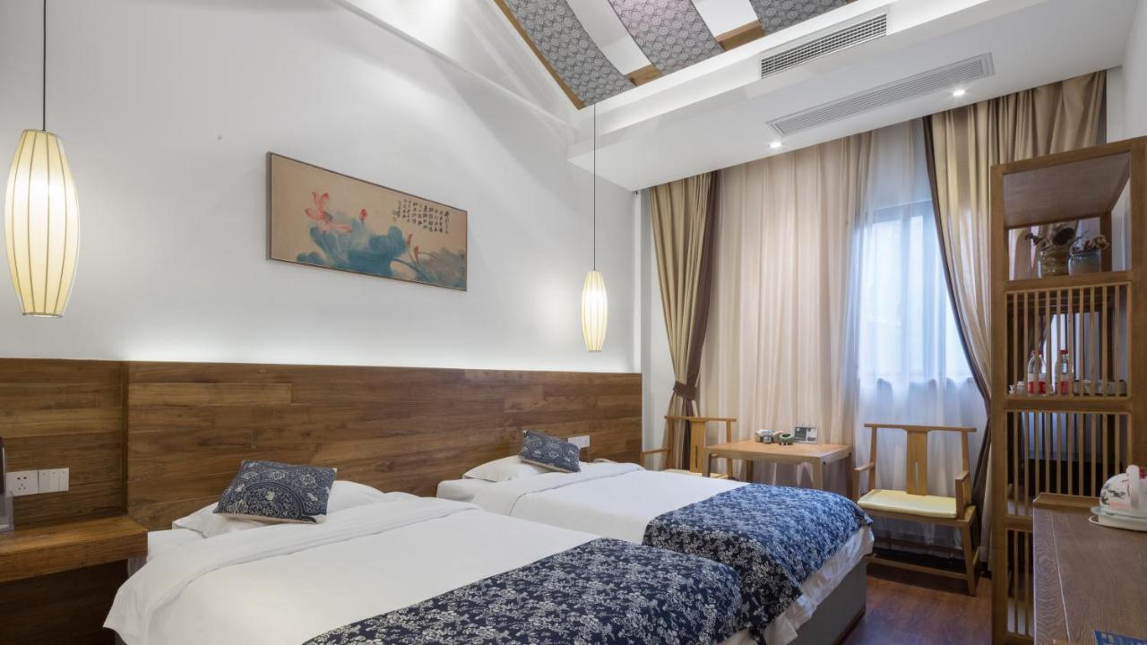 Floral Hotel - Yuexiang Inn Wuzhen Jiaxing Exteriör bild