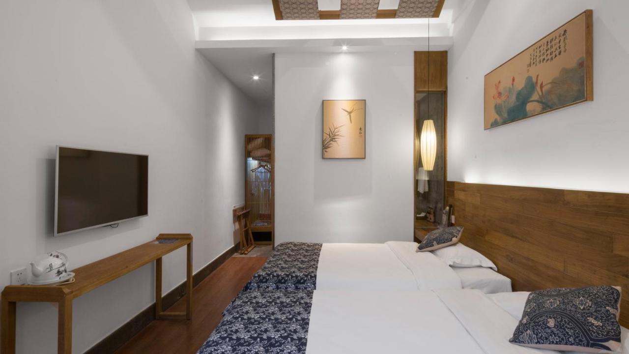 Floral Hotel - Yuexiang Inn Wuzhen Jiaxing Exteriör bild